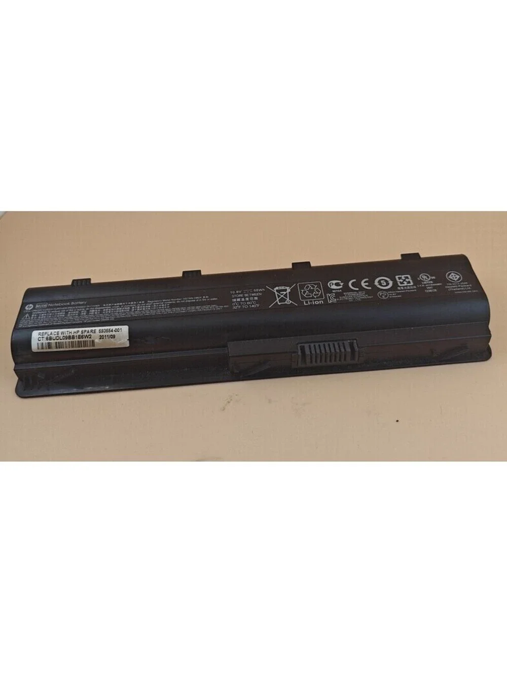 HP MU06 MU09 Laptop Battery 593553-001 DM4 G4 G6 HSTNN-LB0W Preowned